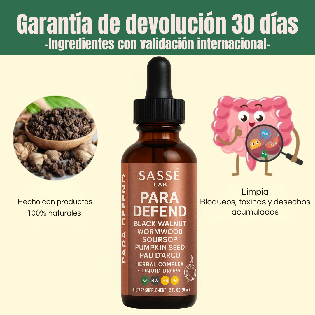 Antiparasitario con Productos 100% Naturales