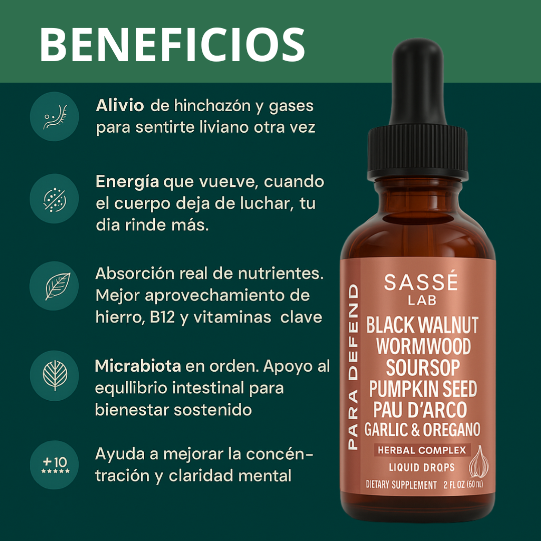 Antiparasitario con Productos 100% Naturales