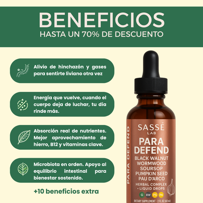 Antiparasitario con Productos 100% Naturales