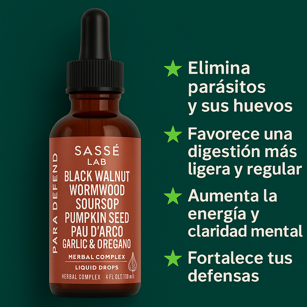 Antiparasitario con Productos 100% Naturales